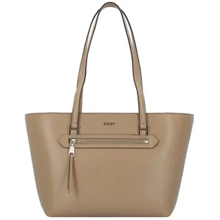 DKNY Bryant Shopper Tasche Leder 31 cm braun