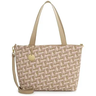 TAMARIS Krister Shopper Synthetik Multi/Braun
