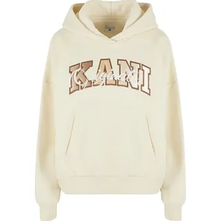 Karl Kani Kapuzenpullover Karl Kani Damen KW242-030-2 Karl Kani Serif Originator Os Hoodie (1-tlg) weiß XXS (30)