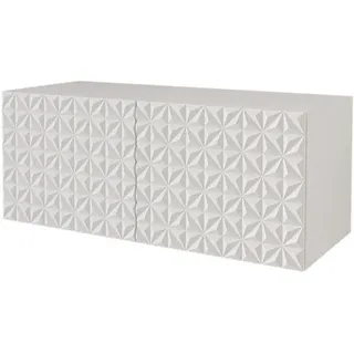 altdecor VIRA Lowboard 100 cm x 40 cm x 40 cm Weiß Holz