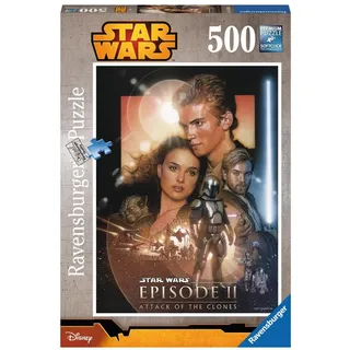 Ravensburger Puzzle 14666 - Star Wars - Angriff der Klonkrieger, 500-Teilig
