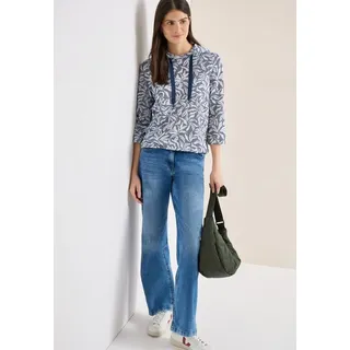 Cecil 3/4-Arm Shirt mit floralem Print - L