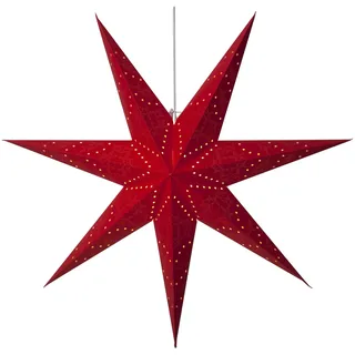 Star Trading Star Trading, Weihnachtsbeleuchtung, LED-Stern Sensy 100', Rot