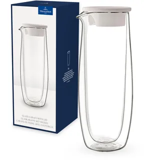 Villeroy & Boch Glaskaraffe mit Deckel Artesano Beverages Länge 10,3 x Breite 7,8 Höhe 26,8 cm
