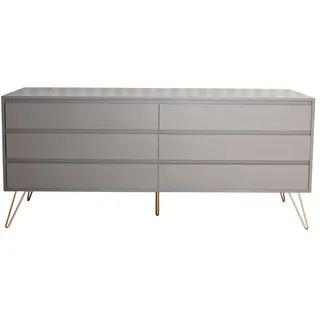 Vintage Anrichte Holz Kommode Sideboard Restposten Schrank Kommodenschrank