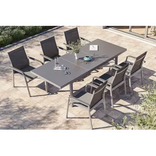 KETTLER Garten-Essgruppe silberfarben