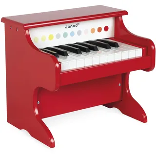 Janod My First Confetti Elektronisches Holz-Klavier ab 3 Jahren J07618