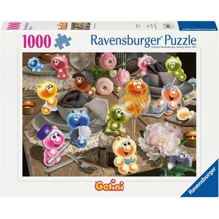 Ravensburger Erwachsenenpuzzle 1000 Teile - Gelini decken den Tisch