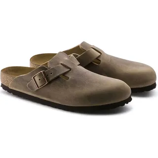 Birkenstock Boston Nubukleder geölt tabacco brown 43