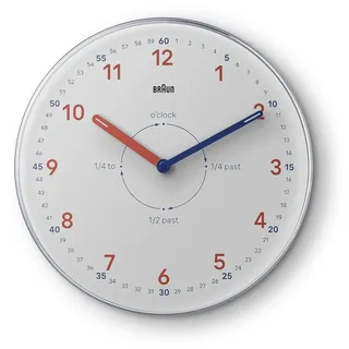 Braun BC26TW Wanduhr Time Teacher 230mm