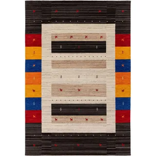 Kunstloft Teppich, Mehrfarbig, Textil, Beton Optik, Rechteckig, 300x1 cm, pflegeleicht, Teppiche & Böden, Teppiche, Naturteppiche