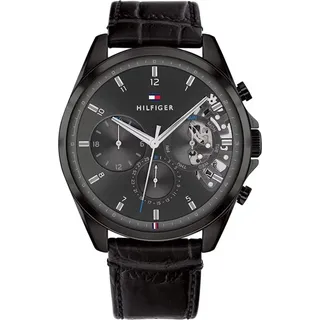 Tommy Hilfiger Baker Quarz Leder 44,0 mm 1710452