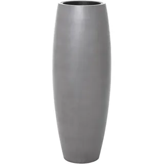 Vivanno Pflanzkübel Bodenvase Fiberglas Magnum Beton-Design Grau - 100x29