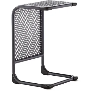 Sieger Samoa Beistelltisch, Aluminium eisengrau 35x40x60cm