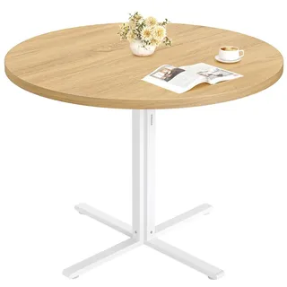 VASAGLE Esszimmertisch 80 x 74,8 x 80 cm gelb