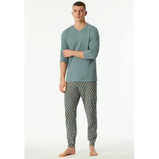 SCHIESSER Pyjama Casual Essentials Grau 48 (M)