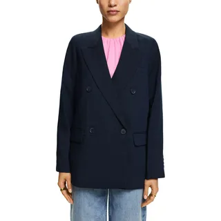 ESPRIT Damen 024ee1g307 Blazer, 401/Navy 2, 38 - 38