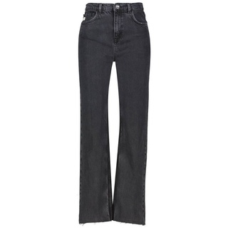 Goldgarn 5-Pocket-Jeans Damen Jeans LINDENHOF Wide Fit (1-tlg) schwarz 27