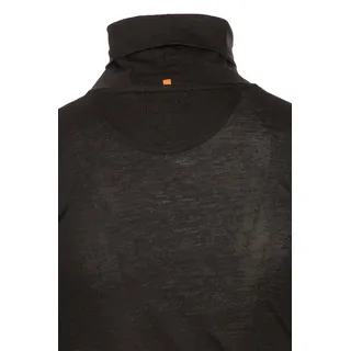 BOSS Langarmshirt C_Emerie (1-tlg., keine Angabe) rosa|schwarz XS (34)