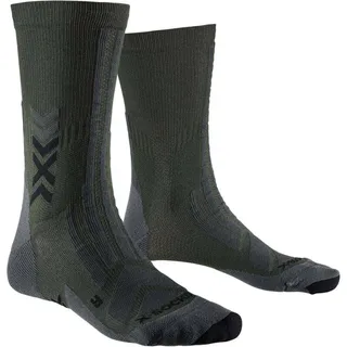 X-Socks Hike Discover Crew Wandersocken E014 dark sage/black 45-47