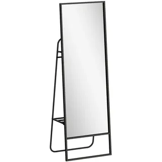 Homcom Ganzkörperspiegel 157 x 50 cm Schwarz