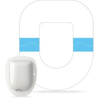 funpatch 60 Stück Omnipod 5 Klebepflaster | wasserdicht transparente Flicken für Omnipod 5 Dash Pods, latexfrei und hypoallergen, langer Aufenthalt für 7