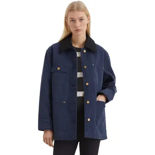 Marc O'Polo Canvas-Jacke relaxed, blau, 36