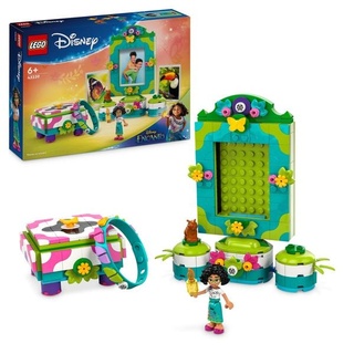 LEGO 43239 ǀ Disney Encanto Mirabels Fotorahmen und Schmuckkassette, Bauspielzeug mit Figur