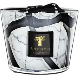 BAOBAB Stones Marble Duftkerze 500 g schwarz