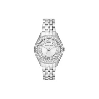 Michael Kors Uhr - Harlowe Three-Hand Stainless Steel Watch - Gr. unisize - in Silber - für Damen