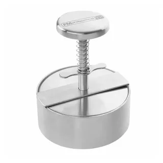 FMprofessional Burgerpresse onesize Edelstahl silber