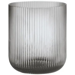 BLOMUS Windlicht Ven Glas Grau