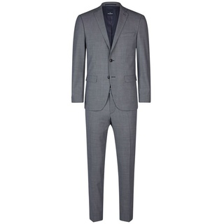 HECHTER PARIS Anzug (2-tlg) mit zwei Knöpfen und Seitenschlitzen blau 52