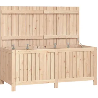 furnicato Gartentruhe 147 x 68 x 64 cm Braun