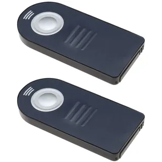 OTOTEC Infrarot-Fernauslöser, kabellos, kompatibel mit Nikon D40, D80, D70, D70s, D50, D60, D90, Kamera-Ersatzzubehör, 60 x 28 mm, 2 Stück