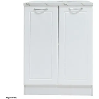 Hti-Living Unterschrank Jenna Country 60 x 50 x 83 cm Weiß