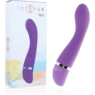 Intense Fun INTENSE - Leo Luxus-Vibrator aus Silikon Lila