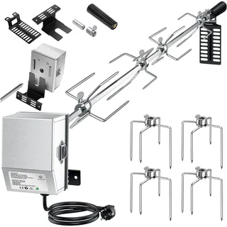 Kesser Grillspieß 107 cm Edelstahl Silber