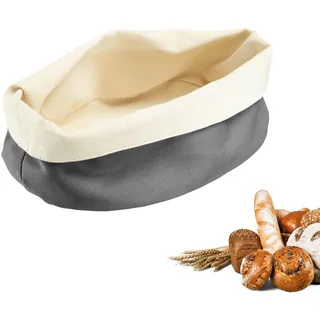 Westmark Brotkorb Baumwolle Beige/Grau
