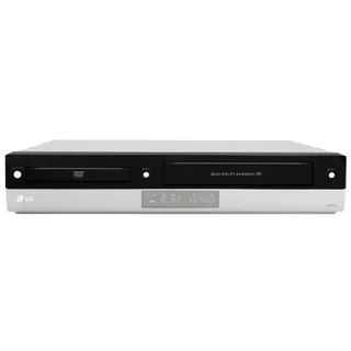 LG V 190 DVD-Player und Hi-Fi Videorekorder (4 HD Stereo VHS Recorder, SP/LP Recorder, Showview, Audio Digital Coax Out) Silber