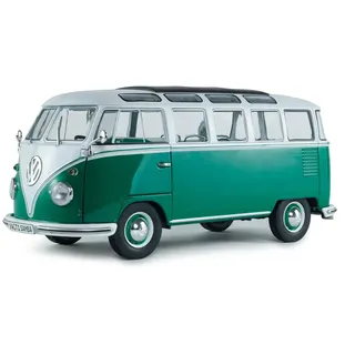 Solido 1:18 - VW T1 Samba Bus 1962 grün/weiß 1:18