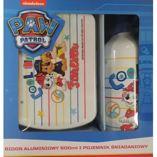 PAW PATROL Trinkflasche PAW Patrol Brotdose & Alu-Trinkflasche Set – für Kindergarten & Schule
