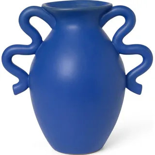 Ferm Living Verso Vase 27 cm, blau