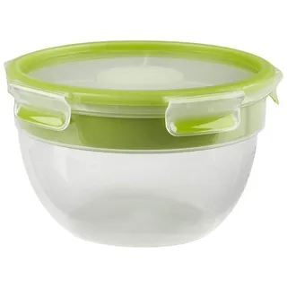CLIP & GO - food storage container - green clear - 2.6 L