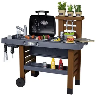 Smoby Kinderküche/-Grill »Garten Küche«, Kunststoff, schwarz