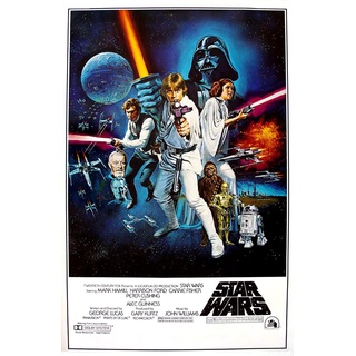 GB eye Star Wars A New Hope One Sheet B Maxi-Poster, 61 x 91,5 cm