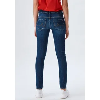 LTB Slim-fit-Jeans Molly mit doppelter Knopfleiste & Stretch blau 26