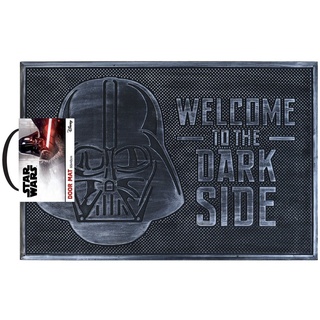 Fußmatte Gummitürmatte Star Wars - Welcome to the dark Side 60 x 40 cm, empireposter