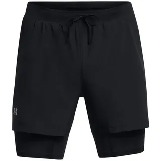 Under Armour Launch 5'' 2in1 Laufshorts Herren 001 black/black/reflective S