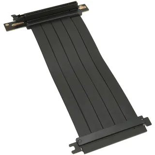 PCIE 4.0 X16 Riser-Kabel, Flexibles Hochgeschwindigkeits-Extender-Riser-Kabel, 90-Grad-EMI-geschirmter Anschluss, Kompatibel mit RTX3090, RTX3080, RTX3070, RTX3060TI, RX6900XT, RX6800 (20 cm)